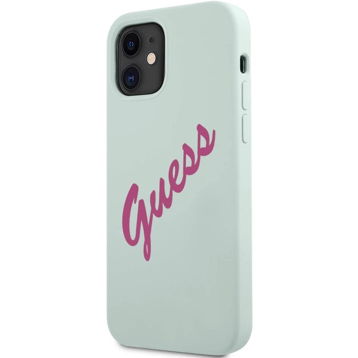 Funda Guess Vintage de silicona para iPhone 12...