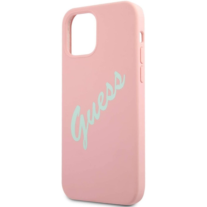 Funda Guess Vintage de silicona para iPhone 12...