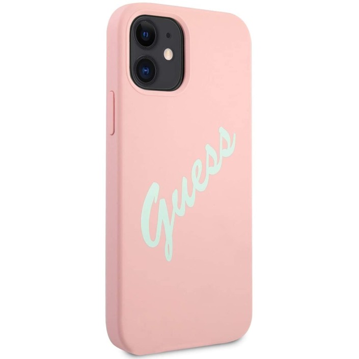 Funda Guess Vintage de silicona para iPhone 12...