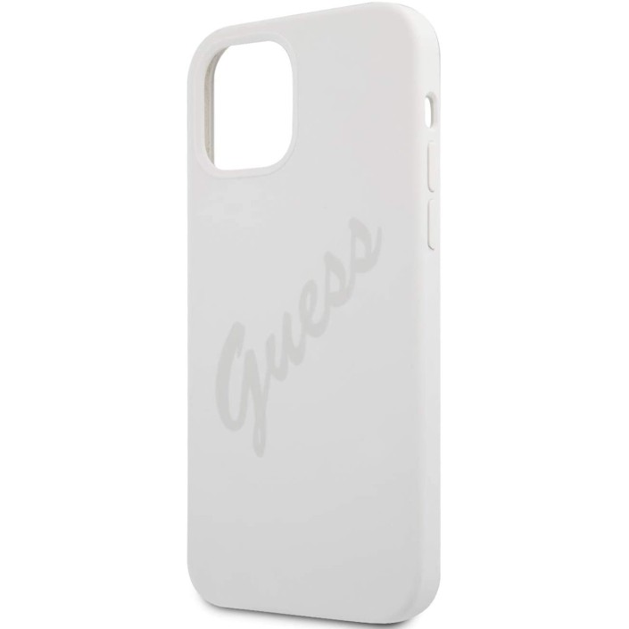 Funda Guess Vintage de silicona para iPhone 12...
