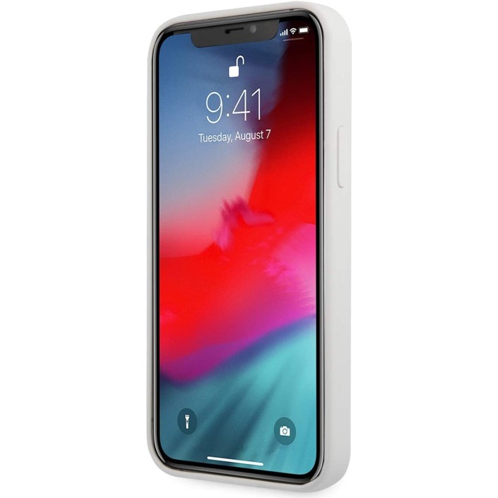 Funda Guess Vintage de silicona para iPhone 12...