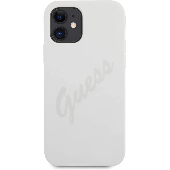 Funda Guess Vintage de silicona para iPhone 12...