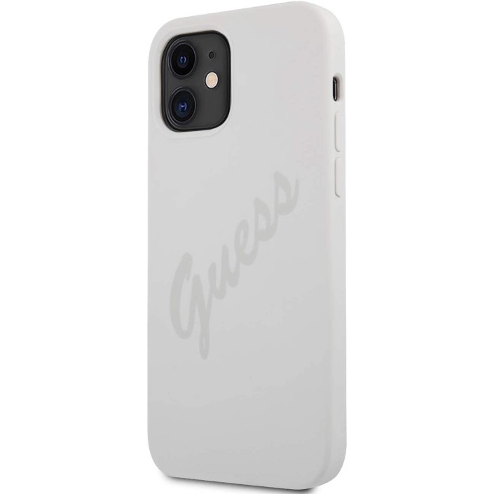 Funda Guess Vintage de silicona para iPhone 12...