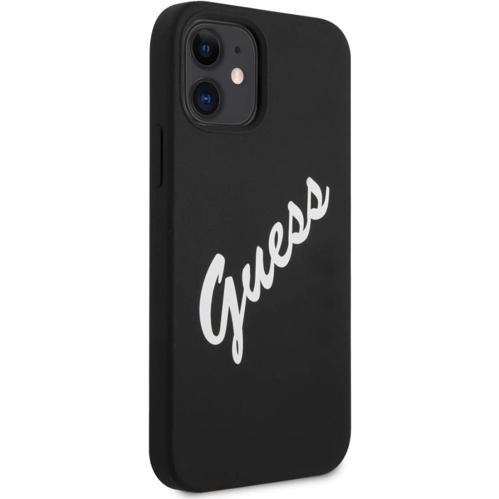 Funda Guess Vintage de silicona para iPhone 12...