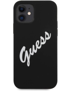 Funda Guess Vintage de silicona para iPhone 12 mini color... 2