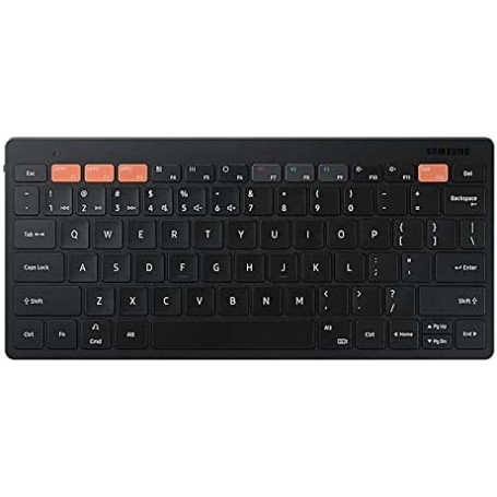 Teclado Samsung inalámbrico conexión Bluetooth Trio 500 EJ-B3400UB Negro