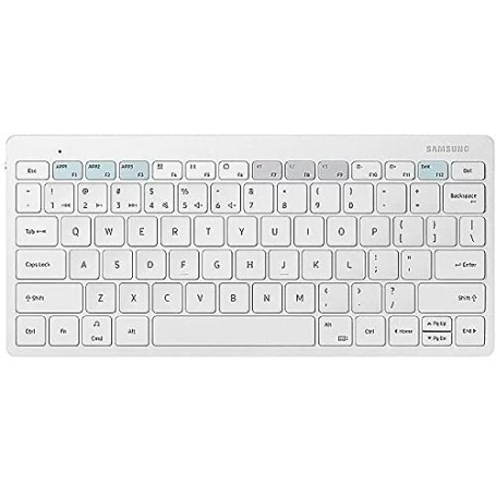 Teclado Samsung inalámbrico conexión Bluetooth Trio 500 EJ-B3400UW Blanco