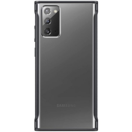 Funda Samsung Clear Cover para Galaxy Note 20 Negra EF-GN980CB