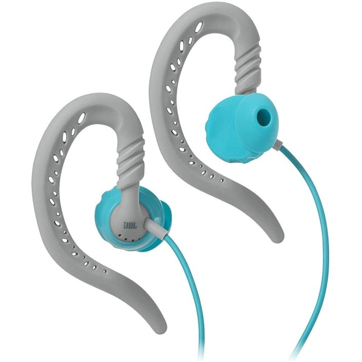 Auriculares JBL Focus 100 turquesa y gris