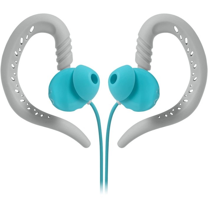 Auriculares JBL Focus 100 turquesa y gris