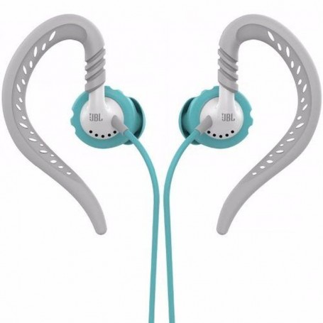 Auriculares JBL Focus 100 turquesa y gris