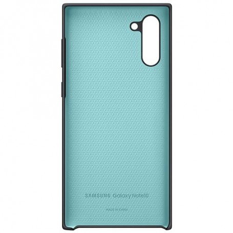 Funda Samsung de silicona para Galaxy Note 10 Negro EF-PN970TB