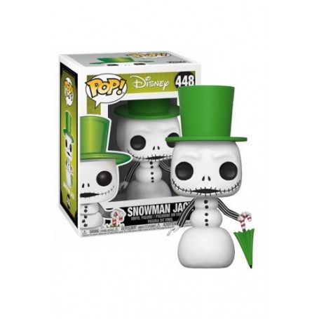 Figura Funko Pop! Disney Pesadilla antes de Navidad Jack Muñeco de nieve Modelo 448 | 32836
