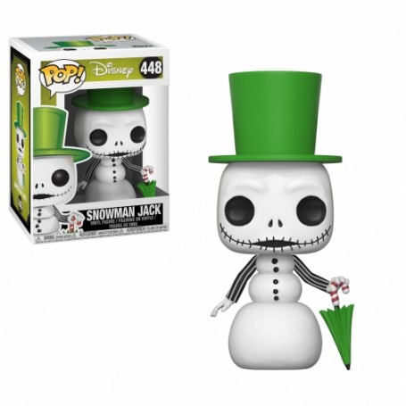 Figura Funko Pop! Disney Pesadilla antes de Navidad Jack Muñeco de nieve Modelo 448 | 32836
