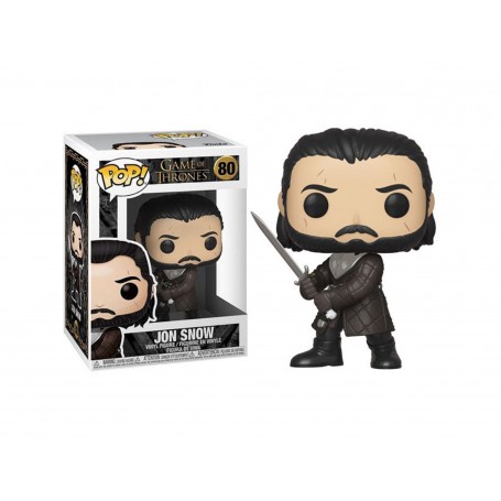 Figura Funko Pop! Televisión Juego de Tronos Jon Snow Modelo 80 | 44446