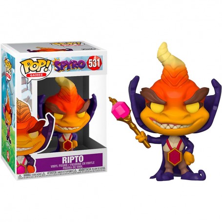Figura Funko Pop! Juegos Spyro el Dragón Ripto Modelo 531 | 43347