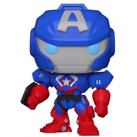 Figura Funko Pop! Marvel Los Vengadores Mech Strike Capitán América Modelo 829 | 55633