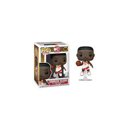 Figura Funko Pop! Baloncesto Hawks Dominique Wilkins Modelo 104 | 55217