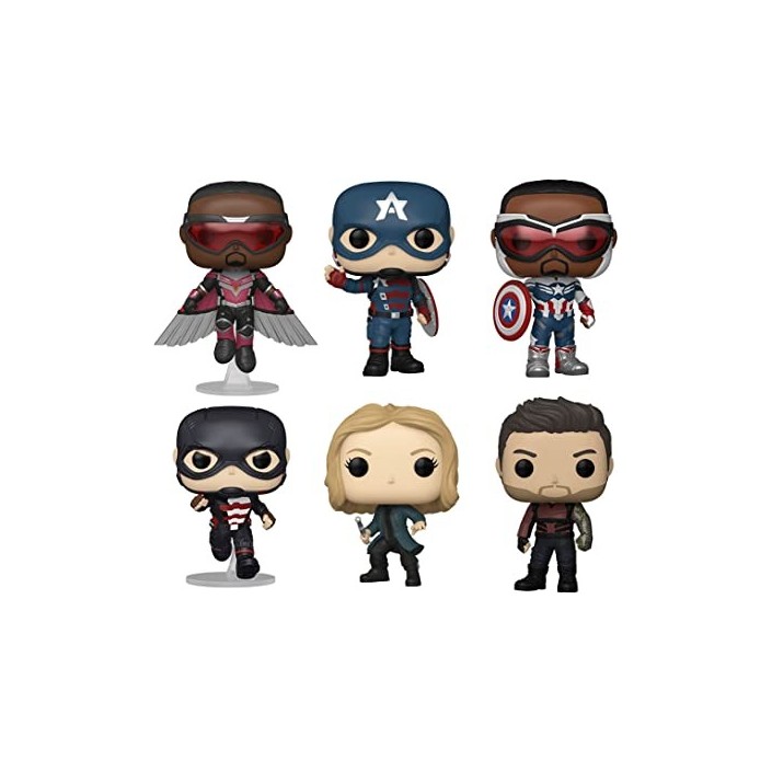 Figura Funko Pop! Marvel Falcon y el soldado de...