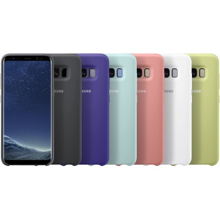 Funda Samsung de silicona Para Galaxy S8 En Morado Modelo EF-PG950TV Nuevo