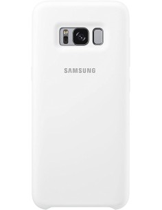 Funda Samsung de Silicona para Galaxy S8 Blanco...
