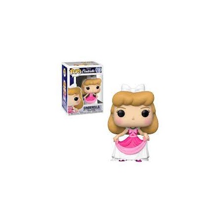 Figura Funko Pop! Disney La Cenicienta Cenicienta con vestido rosa Modelo 738 | 45649