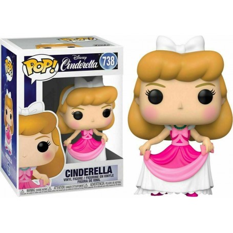 Figura Funko Pop! Disney La Cenicienta Cenicienta con vestido rosa Modelo 738 | 45649