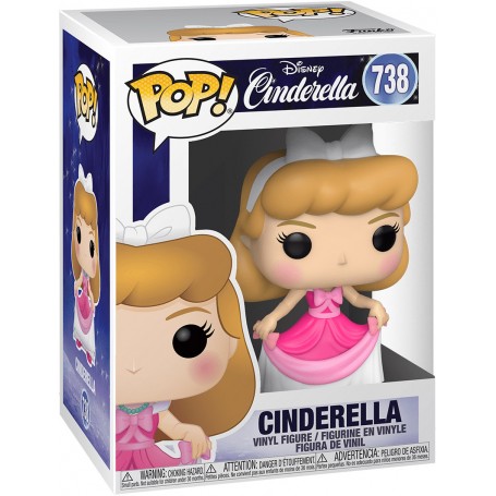 Figura Funko Pop! Disney La Cenicienta Cenicienta con vestido rosa Modelo 738 | 45649