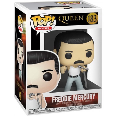 Figura Funko Pop! Rocks Queen Freddie Mercury Radio Gaga Modelo 183 | 33735