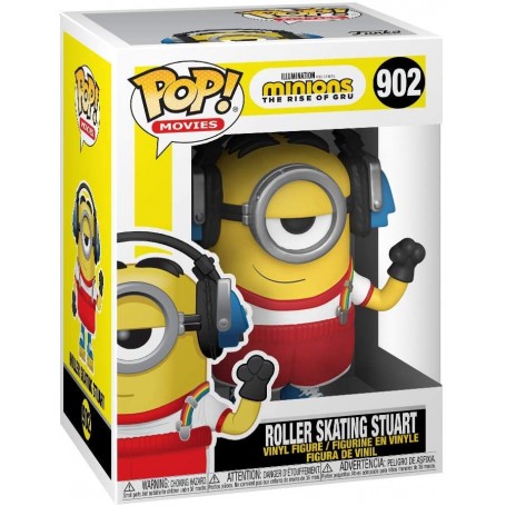 Figura Funko Pop! Películas Minions 2 Stuart Patinador Modelo 902 | 47802