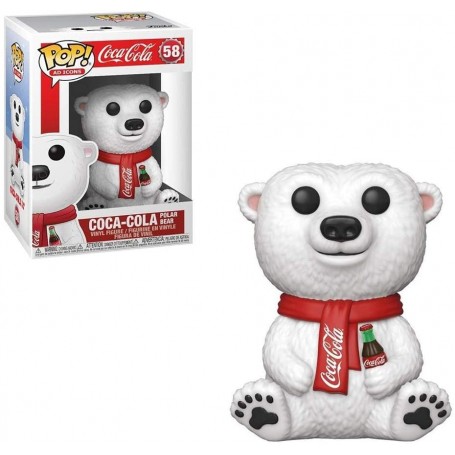 Figura Funko Pop! Iconos Coca-Cola Oso Polar Modelo 58 | 41732