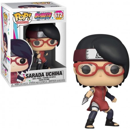 Figura Funko Pop! Boruto Next Generation Sarada Uchiha Modelo 672 | 45426