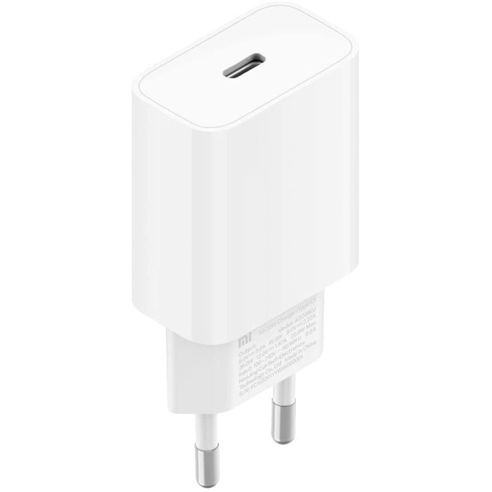 Xiaomi Cargador 20W Conexión USB Tipo C Modelo...