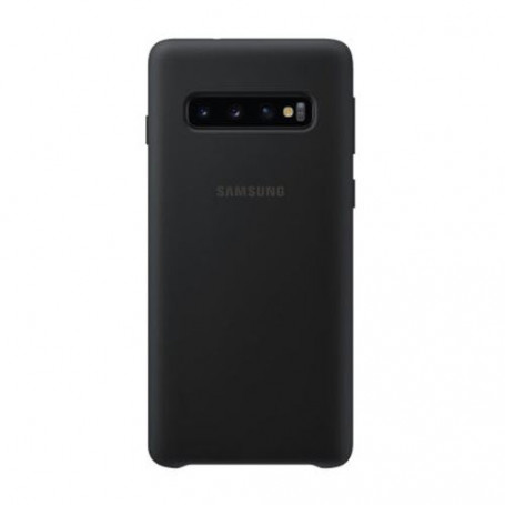 Funda Silicona Samsung Galaxy S10 Negro EF-PG973TB