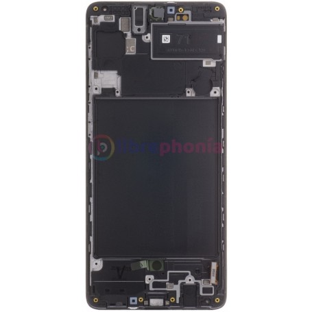 Pantalla Original para Samsung A71 A715 (GH82-22152A GH82-22248A) Negro Service Pack