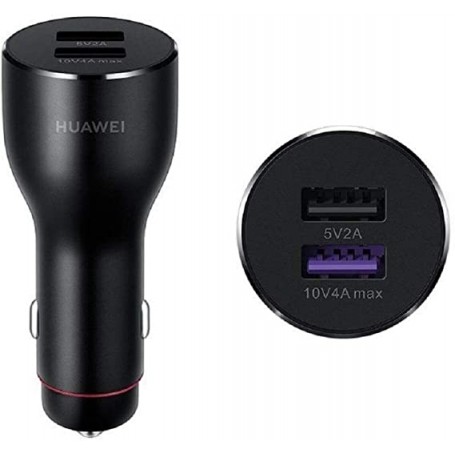 Cargador Coche Huawei CP37 con Cable USB C Negro