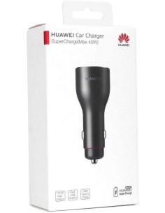 Cargador Coche Huawei CP37 con Cable USB C Negro 2