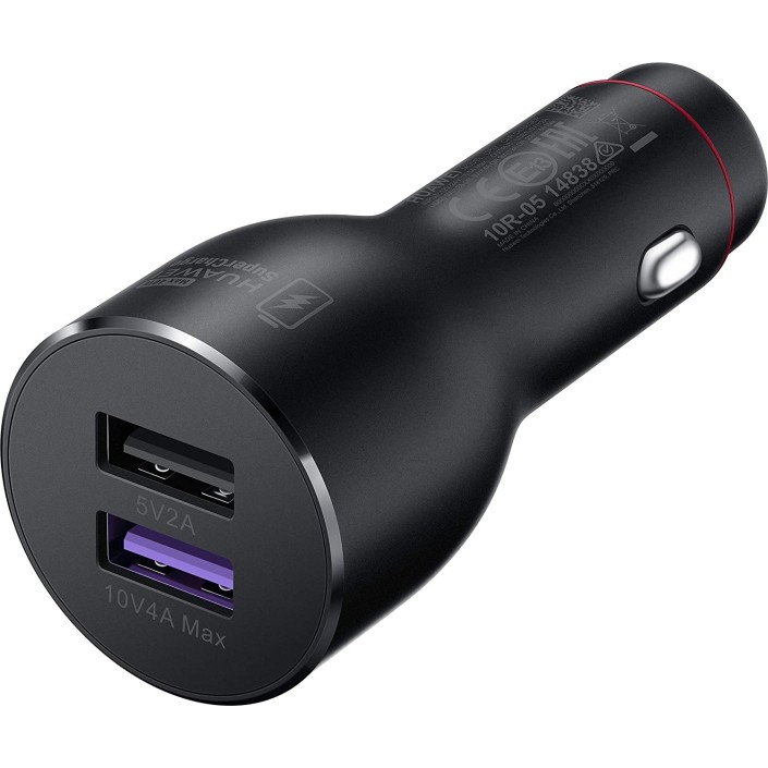 Cargador Coche Huawei CP37 con Cable USB C Negro