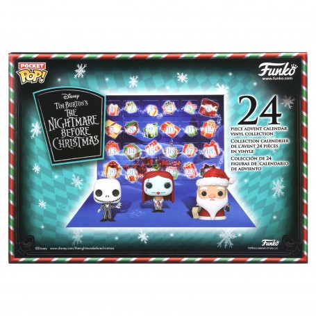 Funko Pop! Calendario de Adviento Pesadilla antes de Navidad Figuras de bolsillo Modelo 49668