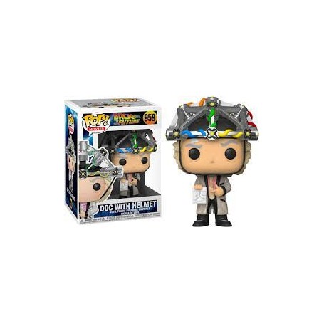 Figura Funko POP! Películas Regreso al Futuro Doc con Helmet Modelo 959 | 46914