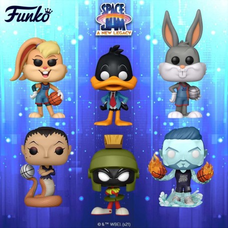 Figura Funko Pop! Películas Space Jam 2 Marvin el Marciano Modelo 1085 | 55979