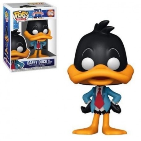 Figura Funko POP! Películas Space Jam 2 Pato Daffy entrenador Modelo 1062 | 55980