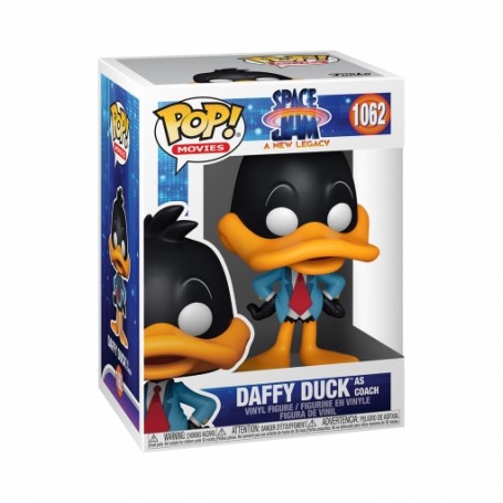 Figura Funko POP! Películas Space Jam 2 Pato Daffy entrenador Modelo 1062 | 55980