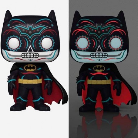 Figura Funko Pop! Día de los Muertos Batman (Brilla en la oscuridad) Modelo 409 | 58180 | Edición Especial