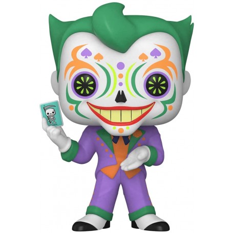 Figura Funko Pop! Día de los Muertos Joker (Brilla en la oscuridad) Modelo 414 | 58173