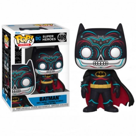 Figura Funko Pop! Día de los Muertos Batman  Modelo 409 | 57413