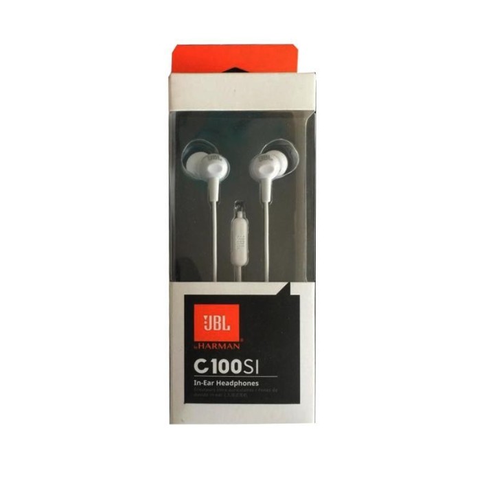 Auriculares JBL C100SI Blanco - Nuevo