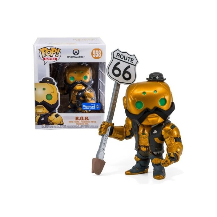 Figura Funko Pop! Juegos Overwatch B.O.B....