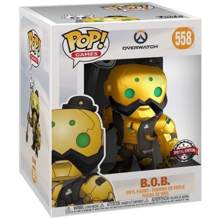 Figura Funko Pop! Juegos Overwatch B.O.B....