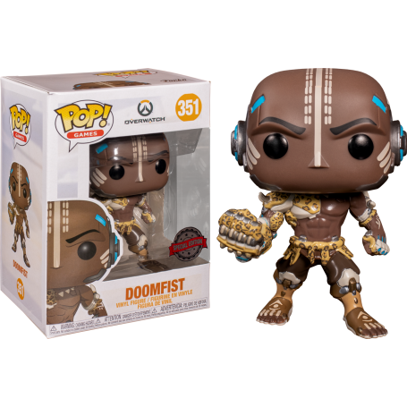 Figura Funko Pop! Juegos Overwatch Doomfist Edición Especial Modelo 351 | 44773